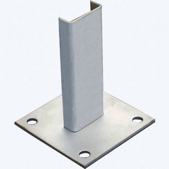 Опорная пята стационарной лестницы KRAUSE 838131, алюм