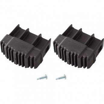 Опорные заглушки боковины (пара) токоотводящие 64х25 мм KRAUSE 212597