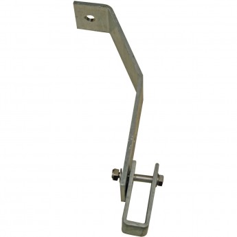 Регулируемый анкер шахтной лестницы 280-330 мм KRAUSE 816337 оцинк сталь