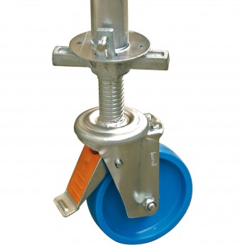 Ролики 150 мм регулируемые по высоте KRAUSE 4 штуки