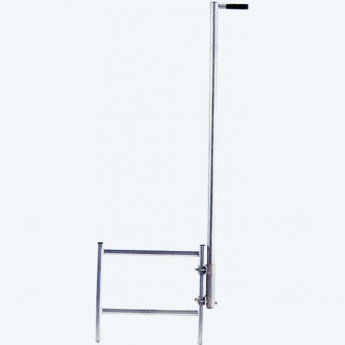 Стойка-поручень KRAUSE 816450 с одностор ручкой, крепление к боковине, нерж сталь